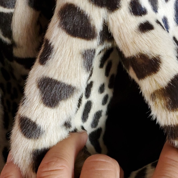 JONES NEW YORK leopard print coat - Picture 4 of 11